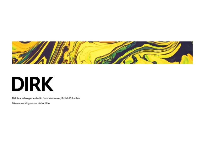 a screenshot of https://dirkinteractive.com